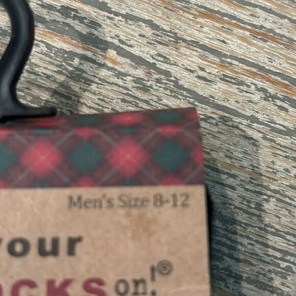 NWT 2 pairs Legale Men’s Christmas Santa Socks - Picture 2 of 3